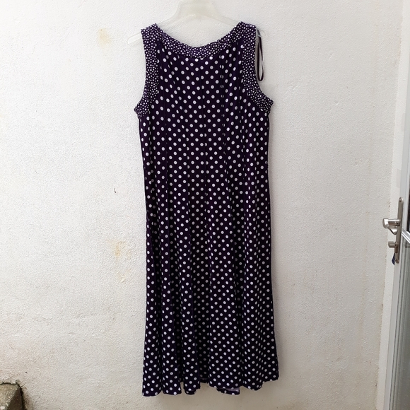 Perception New York sleeveless polka dot dress size XL - Picture 5 of 7